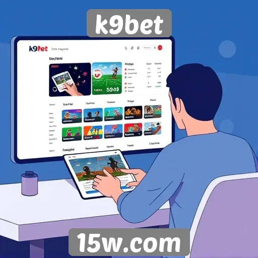 Análise da experiência de usuário no site K9bet